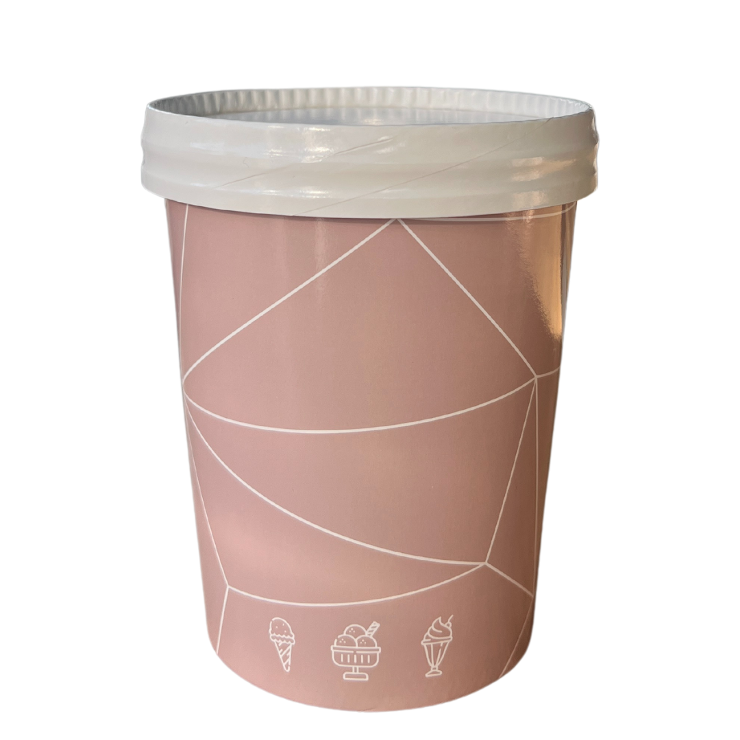 pot à glace glace pack 500 ml recyclable